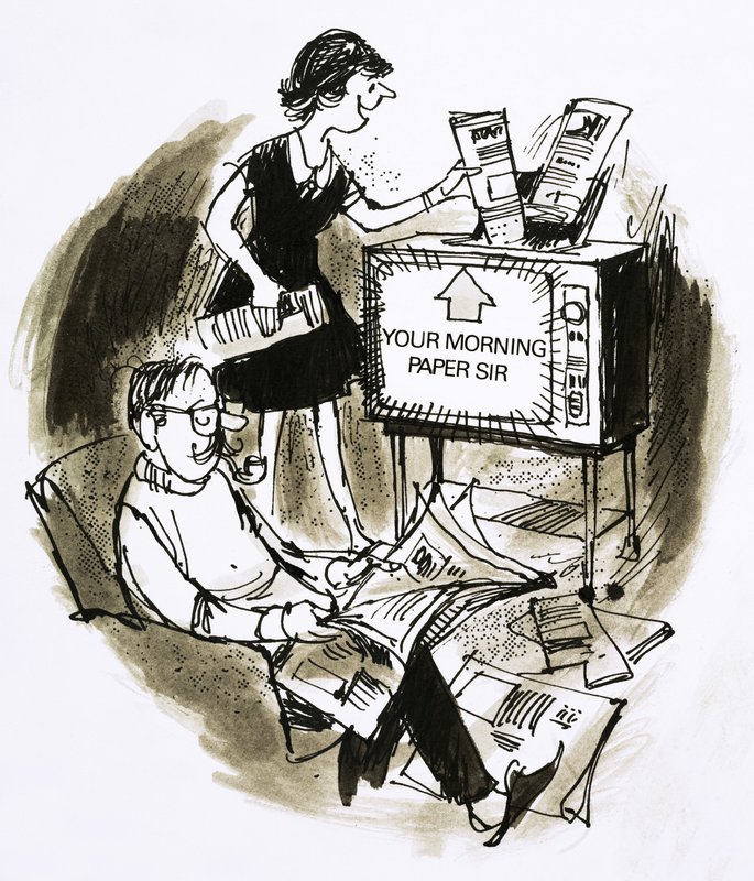 Journaux via télévision - English School
