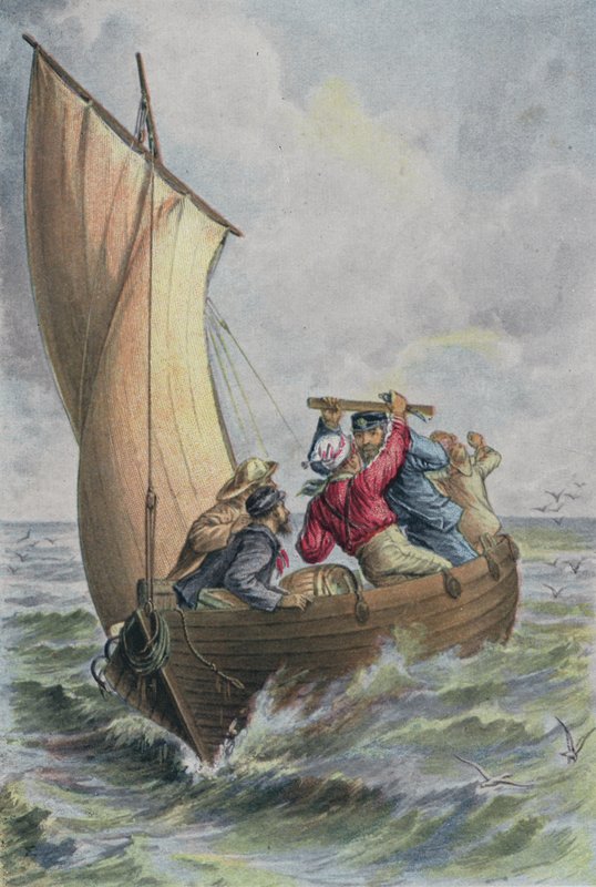 Dix-neuf jours dans un bateau ouvert - English School