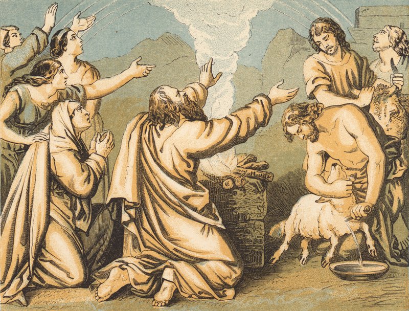 Le Sacrifice de Noé - English School