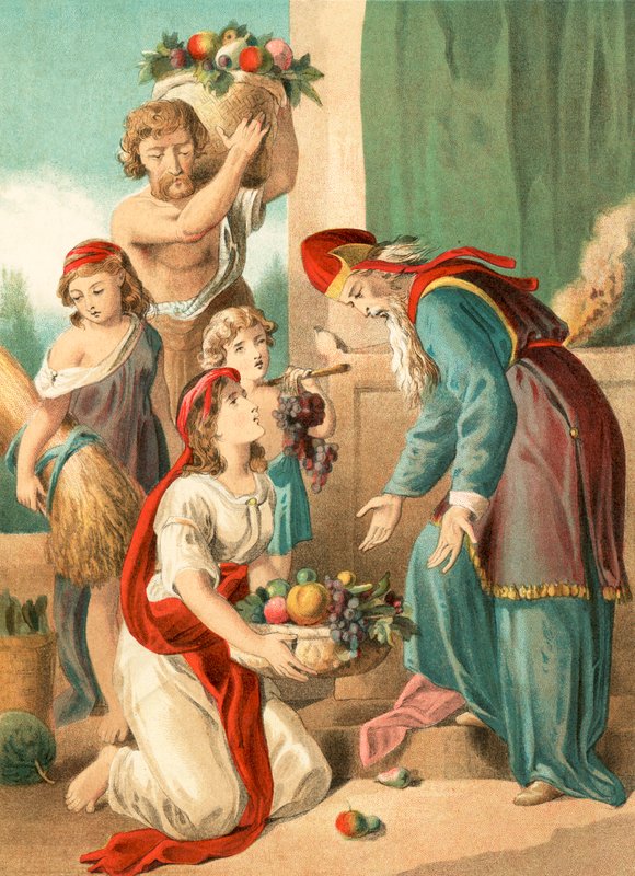 Offrande des premiers fruits - English School