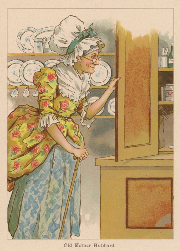 Vieille Mère Hubbard - English School