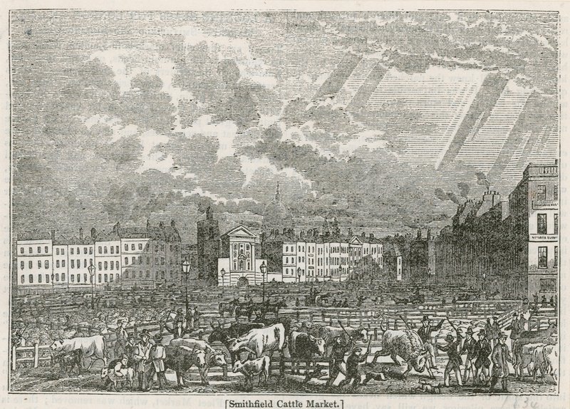 Ancien marché de Smithfield - English School