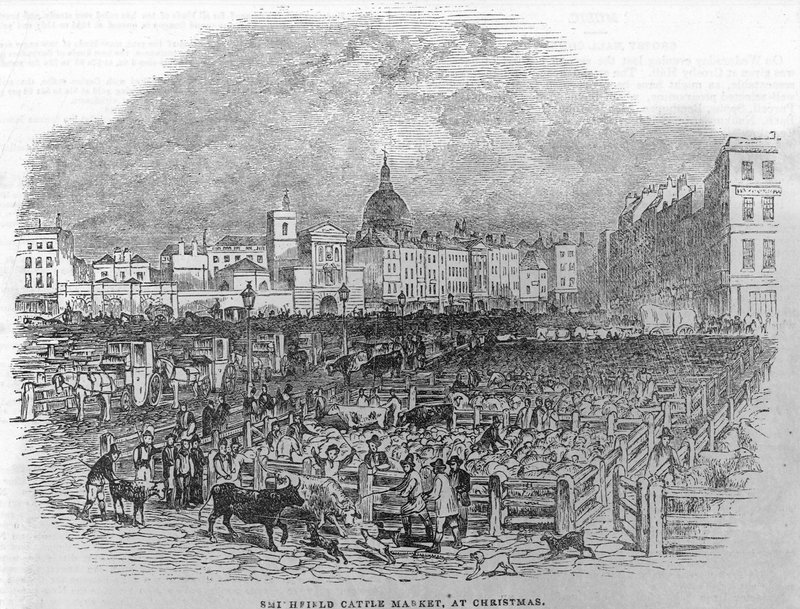 Ancien marché de Smithfield - English School