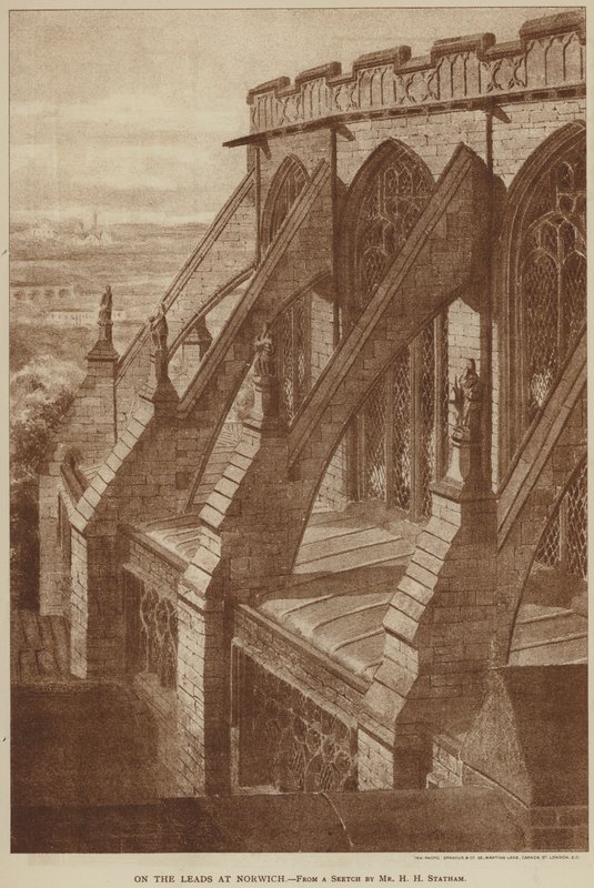 Sur les toits à Norwich - English School