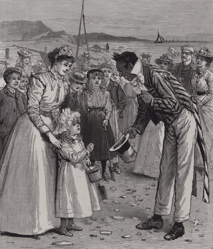Sur le sable - Oncle Bones - English School