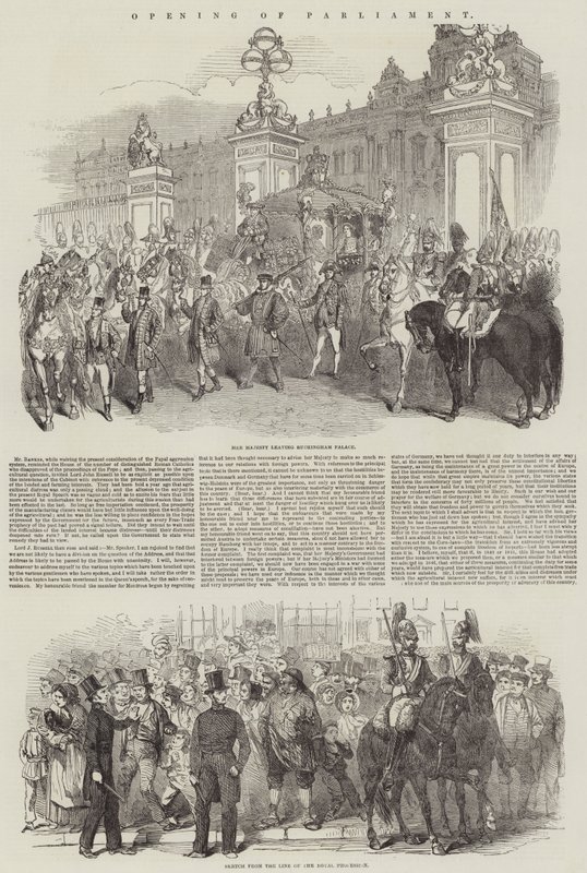 Ouverture du Parlement - English School