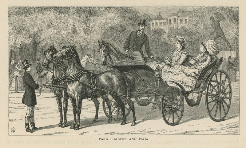 Phaéton de parc et paire - English School