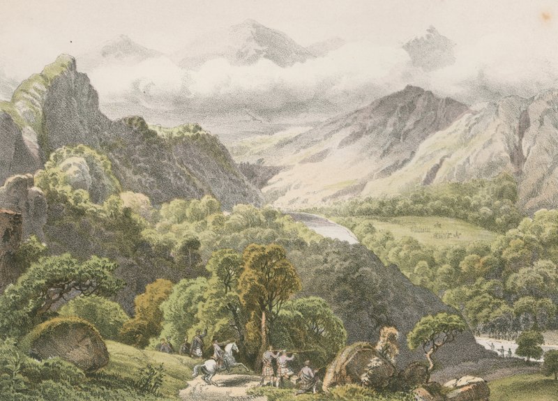 Le col de Killiecrankie - English School