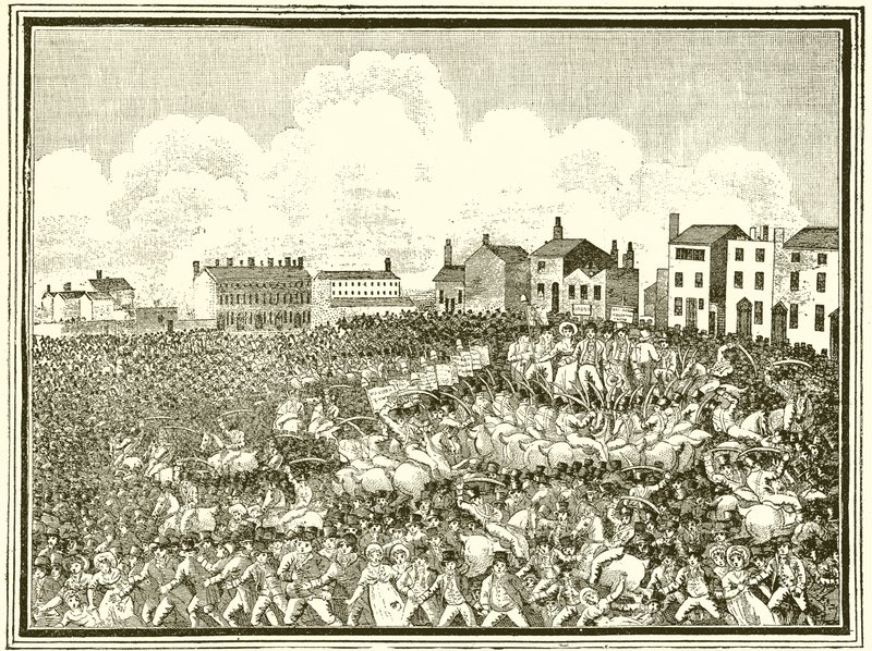 Massacre de Peterloo - English School