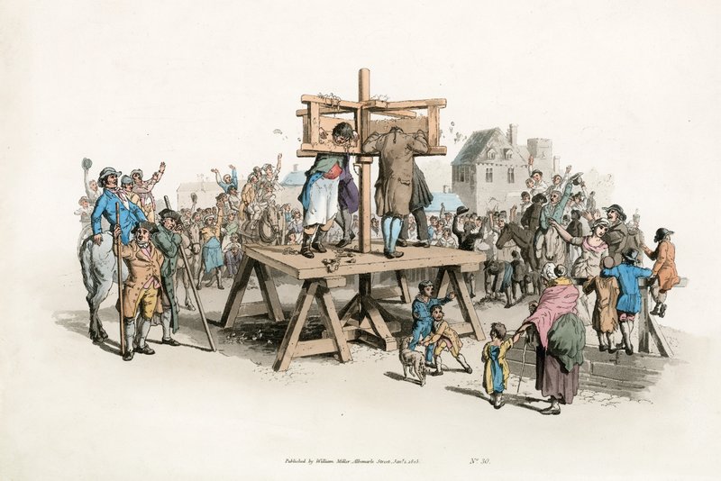 Pilori. 1805 - English School