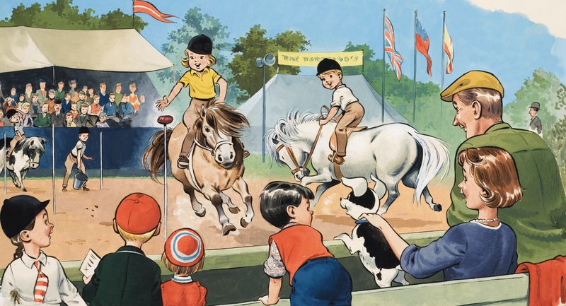 Poneys - English School