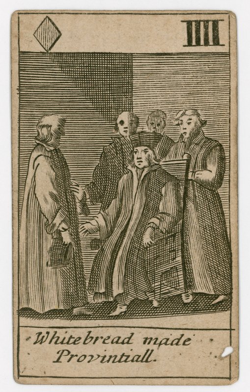 Carte à jouer du complot papiste - English School
