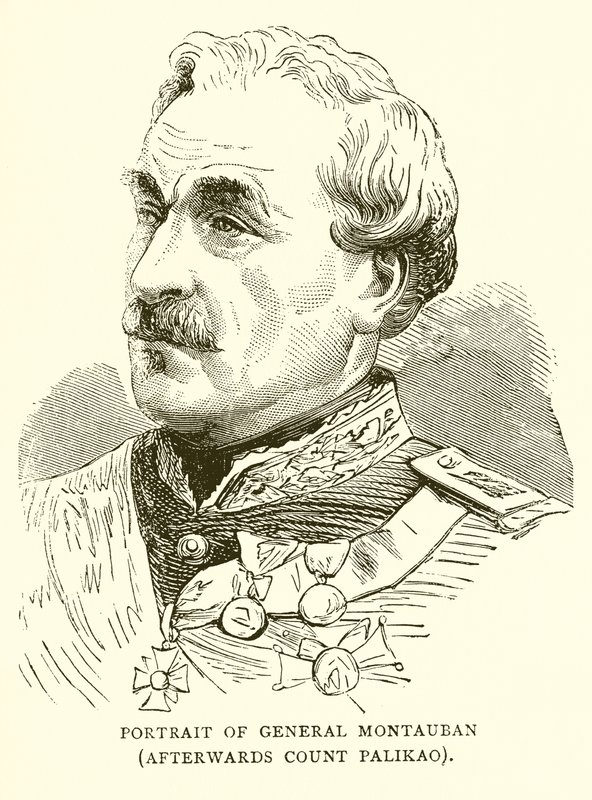 Portrait du général Montauban - English School