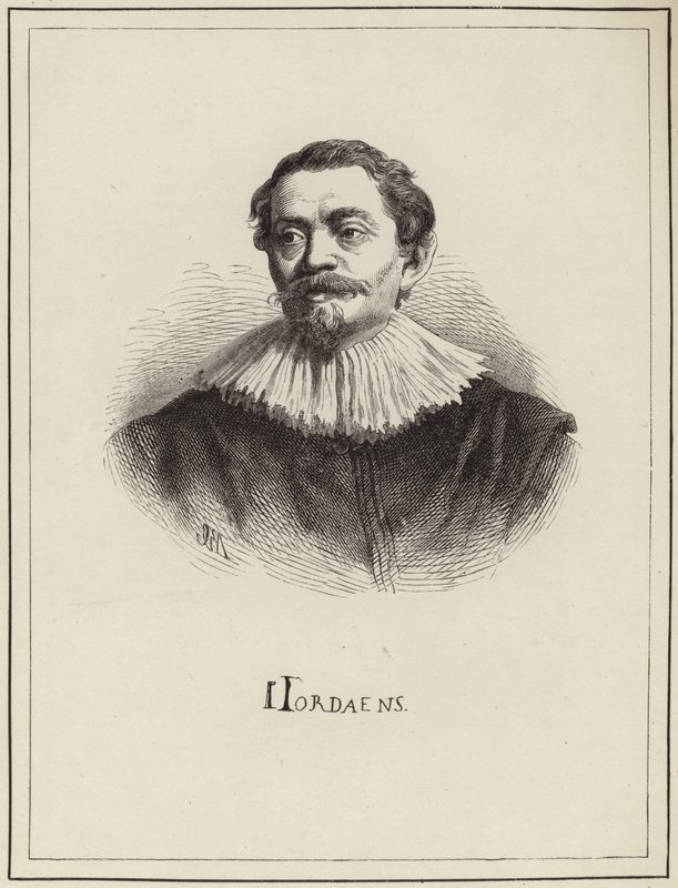 Portrait de Jacob Jordaens - English School