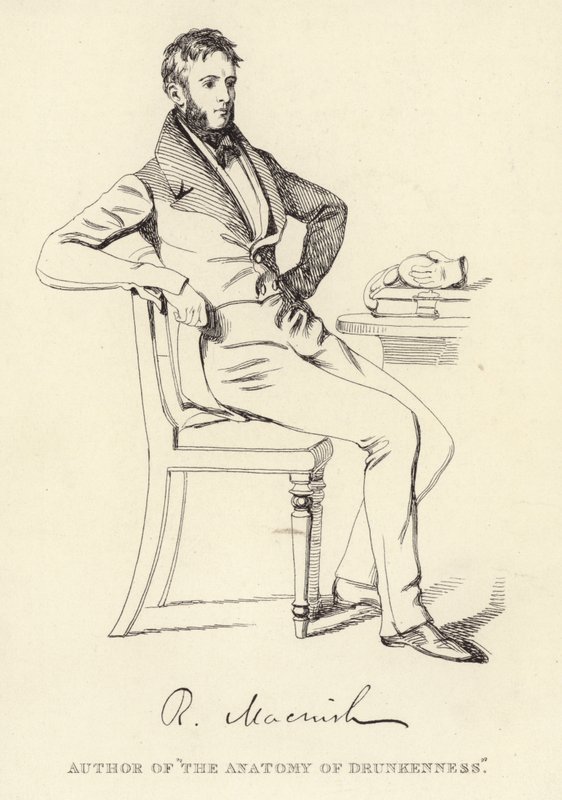 Portrait de Robert Macnish - English School