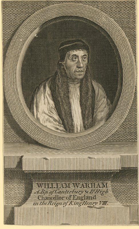 Portrait de William Warham - English School