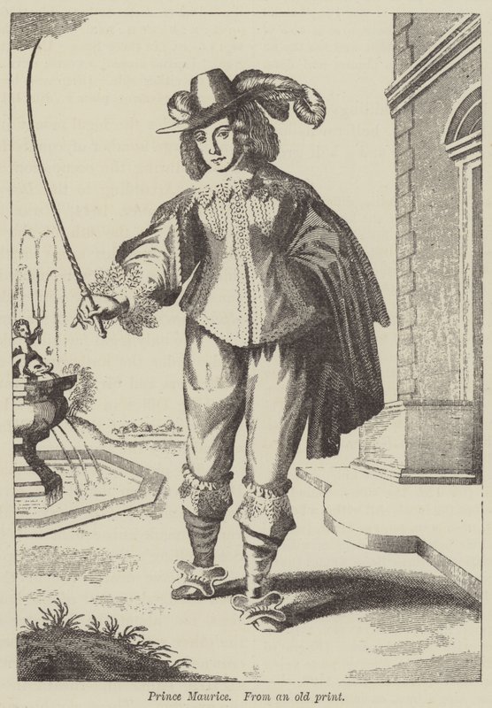 Prince Maurice (gravure) - English School