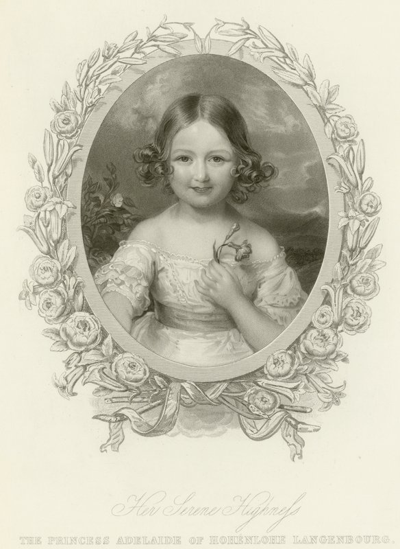 Princesse Adélaïde de Hohenlohe-Langenburg - English School