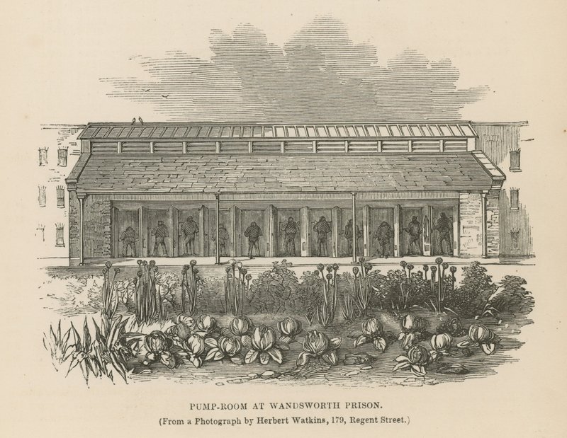 Salle des pompes à la prison de Wandsworth - English School
