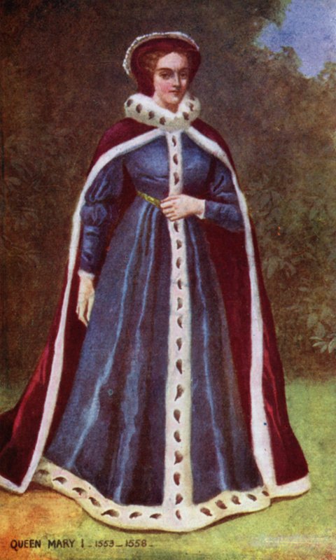 La reine Marie I - English School