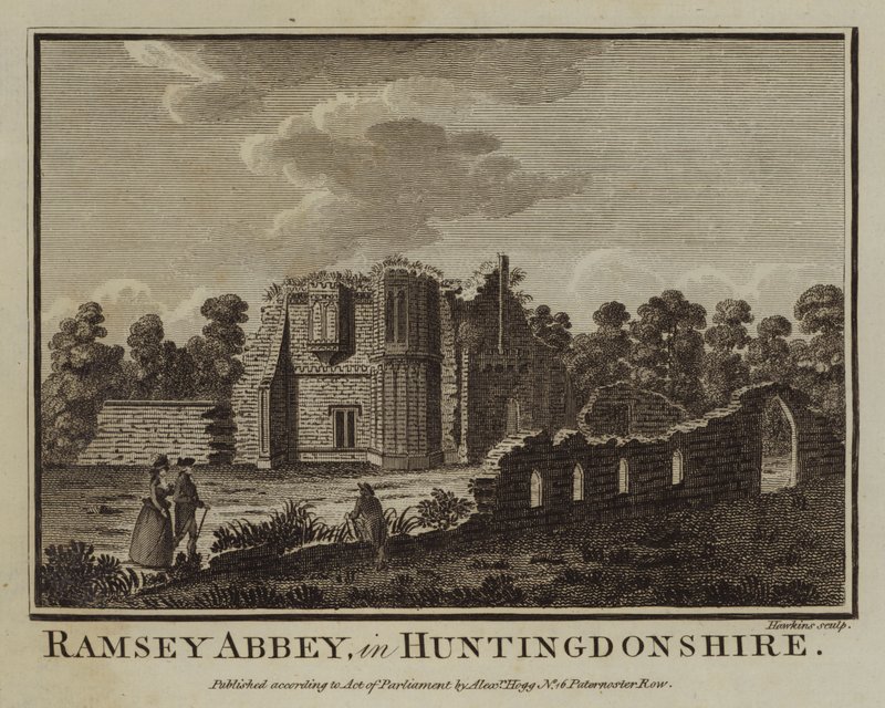 Abbaye de Ramsey, dans le Huntingdonshire - English School