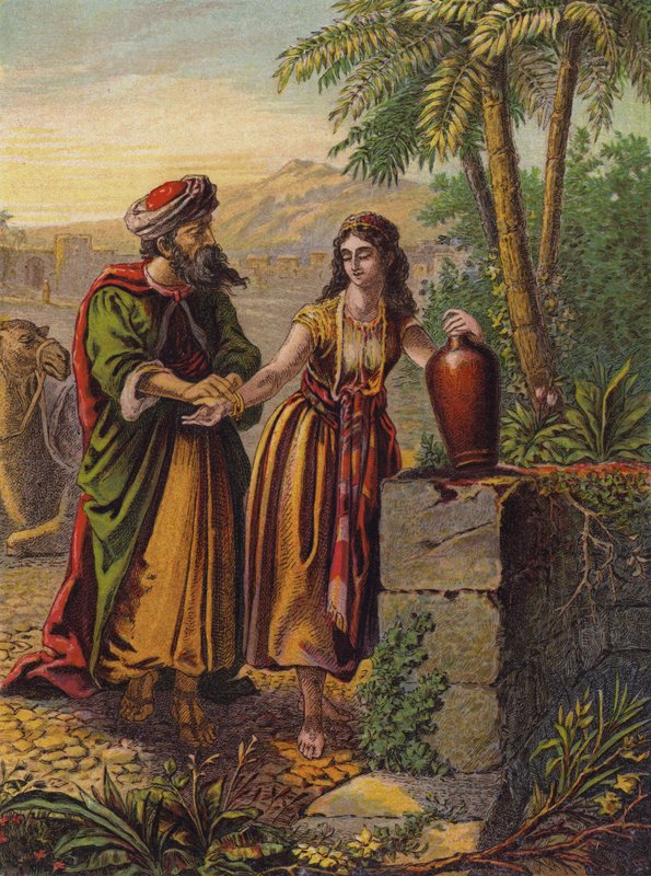 Rébecca au puits - English School