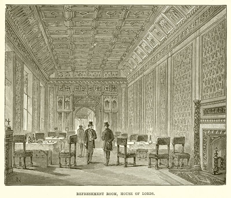 Salle de Rafraîchissement, Chambre des Lords - English School