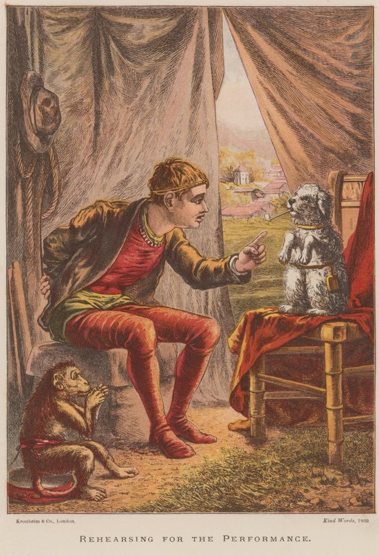 Répétition pour la représentation - English School