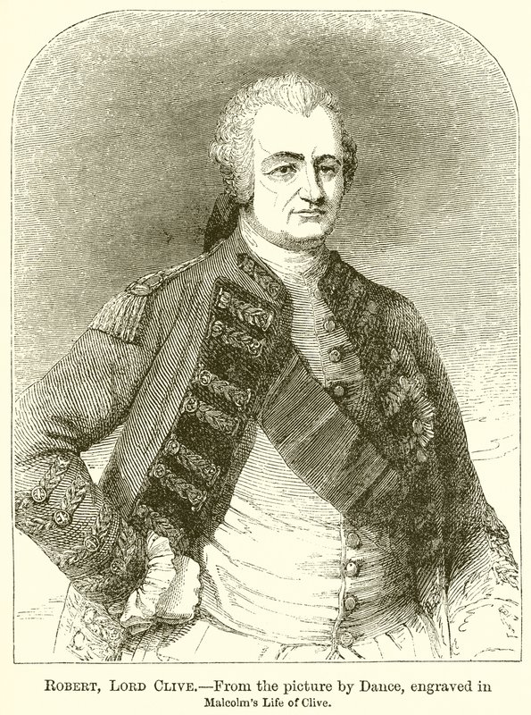 Robert, Lord Clive - English School
