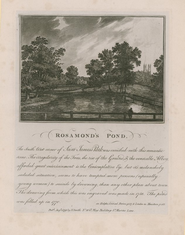 Étang de Rosamond dans St James
