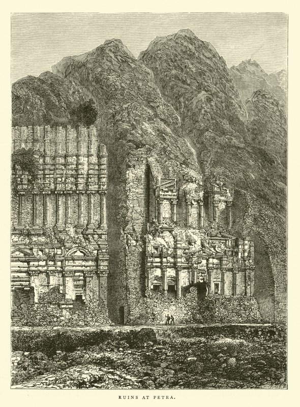 Ruines à Petra - English School