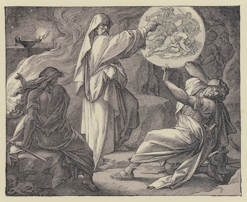 Saül (gravure) - English School