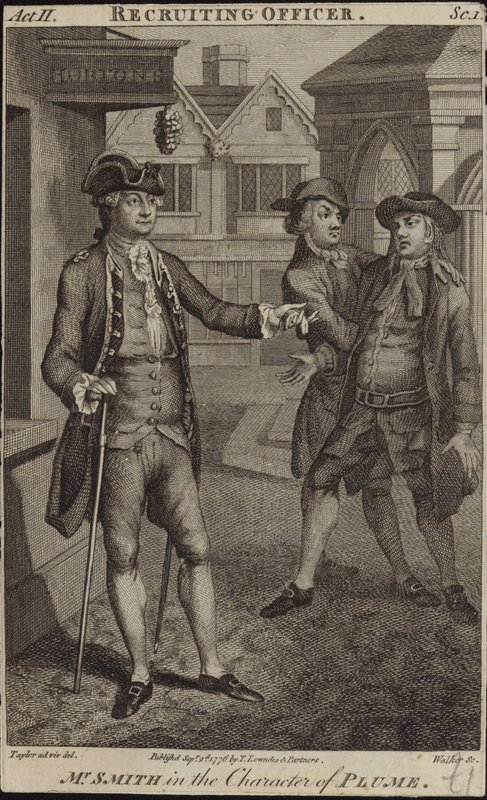 Scène de The Recruiting Officer - English School