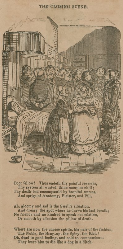 Scène dans un hôpital - English School