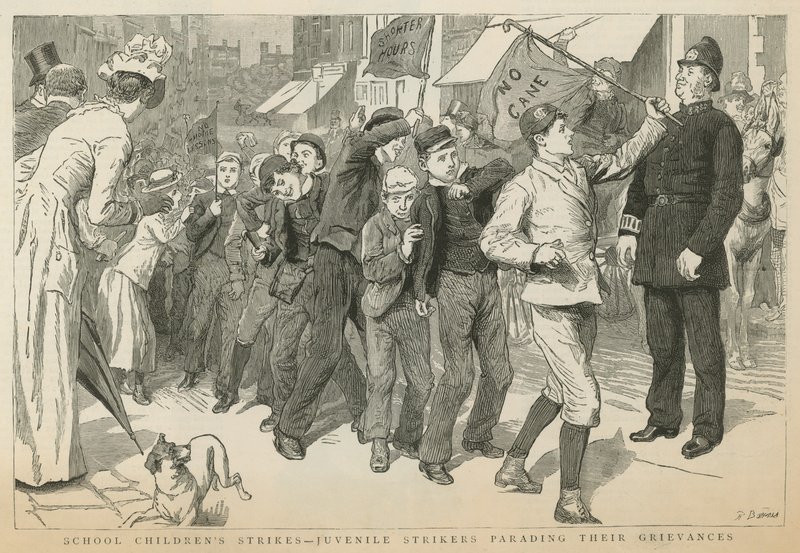 Grèves des écoliers - English School