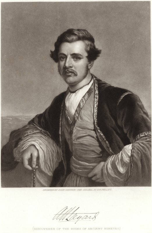 Sir Austen Henry Layard - English School