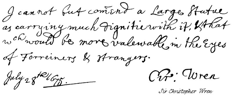 Sir Christopher Wren - English School