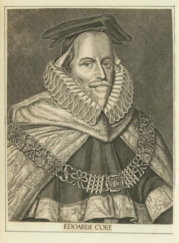 Sir Edward Coke - English School