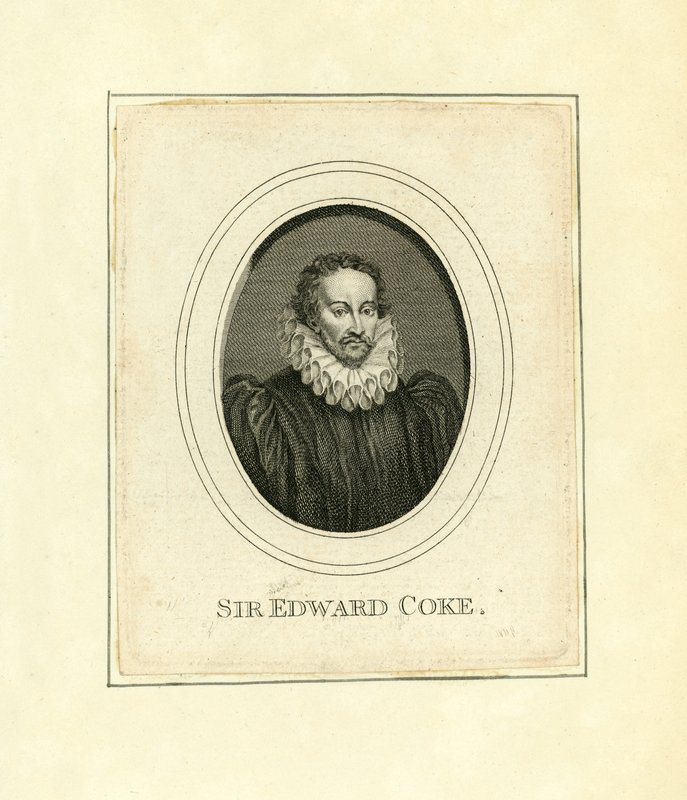 Sir Edward Coke - English School
