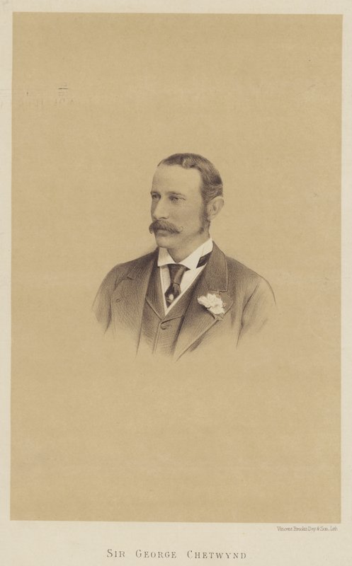 Sir George Chetwynd (lithographie) - English School