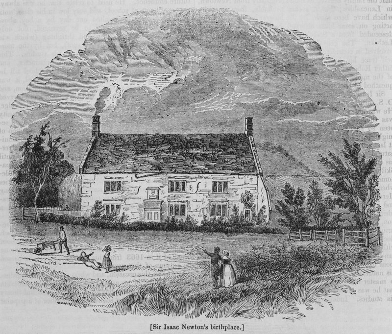 Lieu de naissance de Sir Isaac Newton - English School