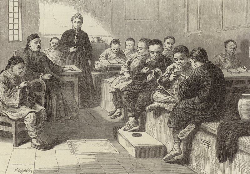 Croquis en Chine - English School