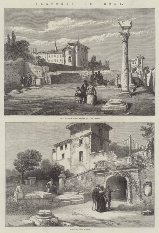 Croquis à Rome - English School
