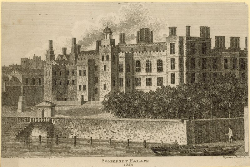 Somerset Palace, 1650 - English School