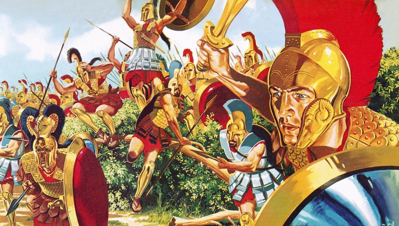 Guerriers spartiates - English School