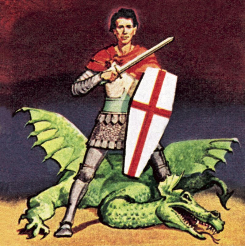 Saint Georges et le Dragon - English School