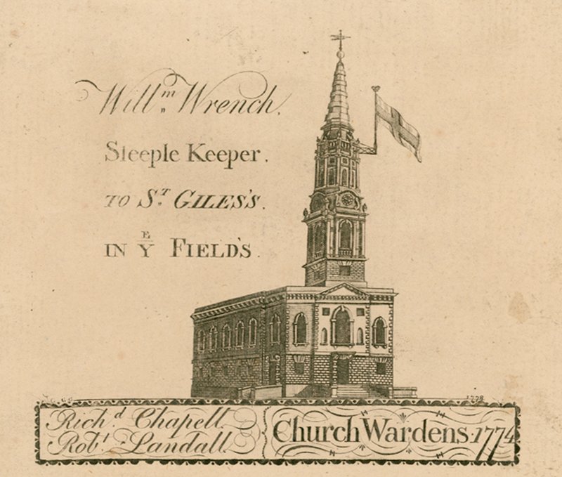 St Giles in the Fields, Londres - English School