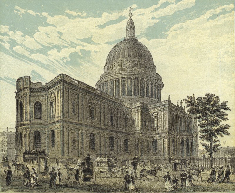 Cathédrale Saint-Paul, vue nord-est - English School