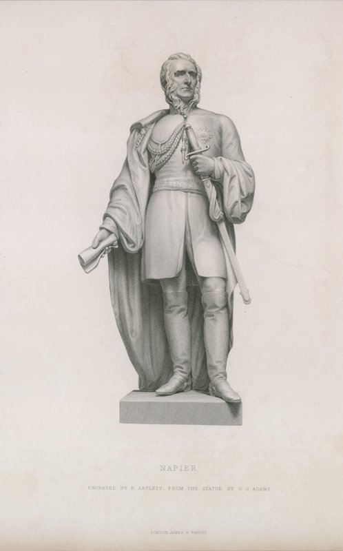 Statue de Charles James Napier - English School
