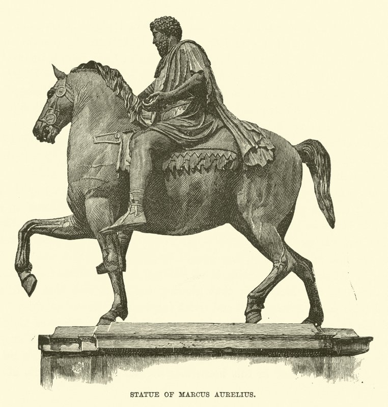 Statue de Marc Aurèle - English School